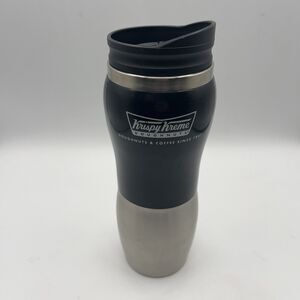 Krispy Kreme  16 oz “Hot Doughnuts Now “Coffee Travel Reusable Mug Cup